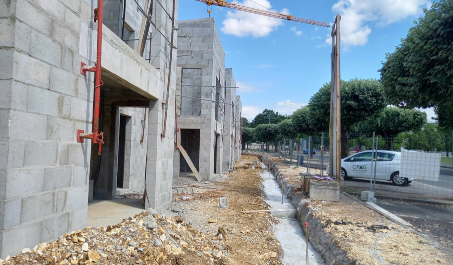 Châteauroux – Construction de 16 logements semi collectifs