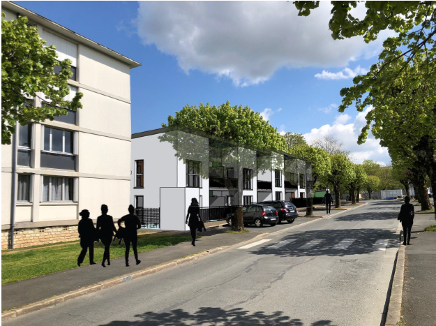 Châteauroux – Construction de 16 logements semi collectifs