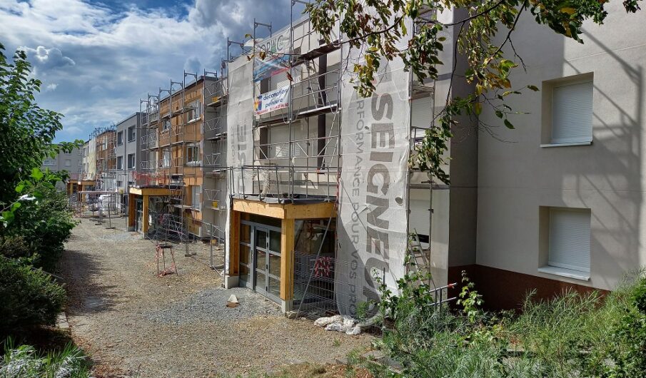 Châteauroux – Réhabilitation d’un bâtiment au quartier « Touvent »