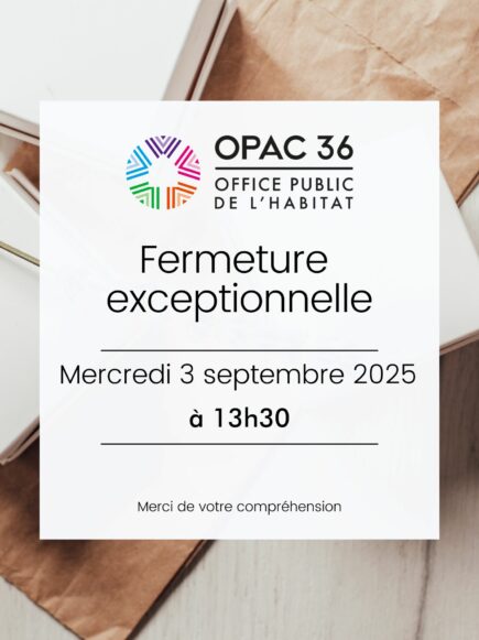 Fermeture exceptionnelle
