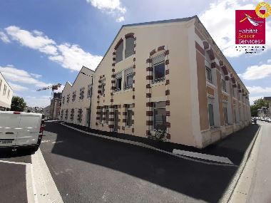 Appartement – Type 3 – 67,45m² – 397.1 € – CHÂTEAUROUX