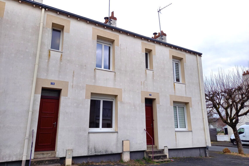 Individuel – Type 3 – 57m² – 75000 € – CHATEAUROUX