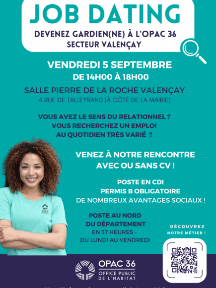 JOB DATING Gardien/ne Valençay