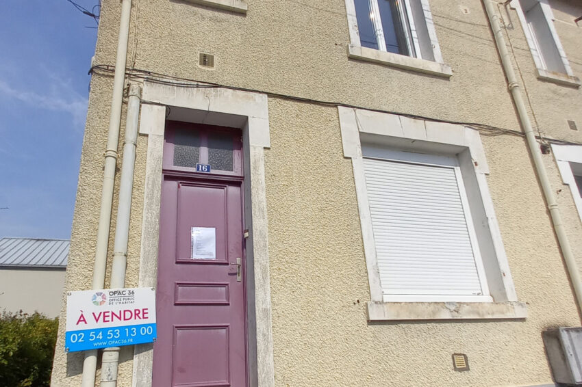 Individuel – Type 3 – 54m² – 58000 € – ISSOUDUN