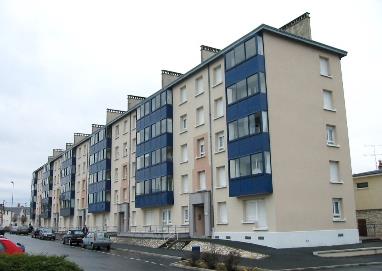Appartement - Type 4 - 67m² - 328.45 € - CHÂTEAUROUX