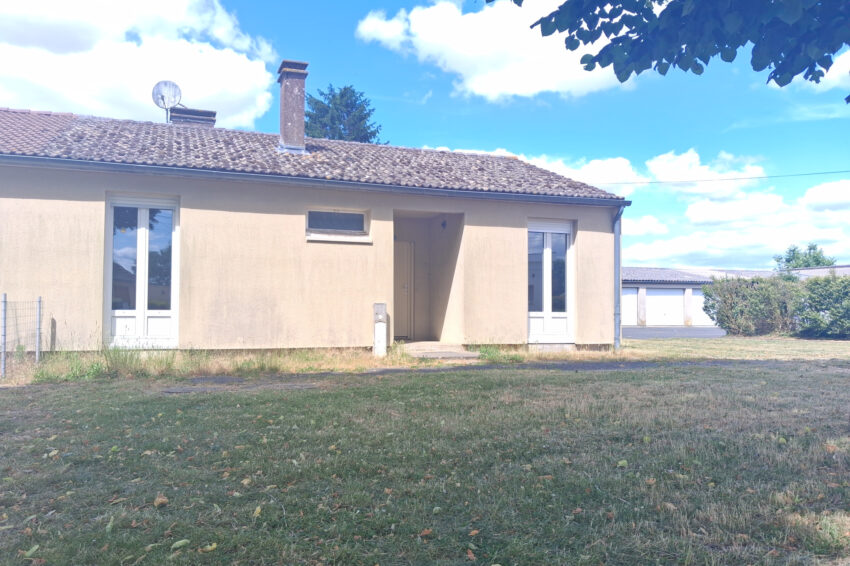 Individuel – Type 3 – 68m² – 58000 € – NEUVY PAILLOUX