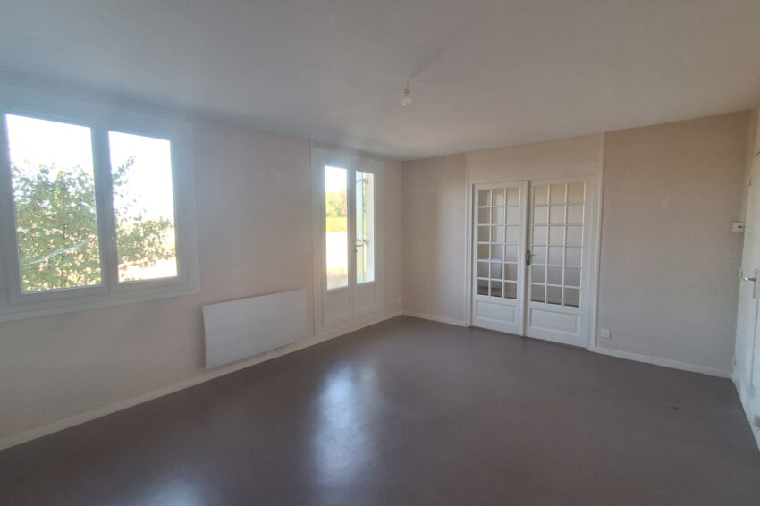 Individuel – Type 3 – 63m² – 62000 € – BAUDRES